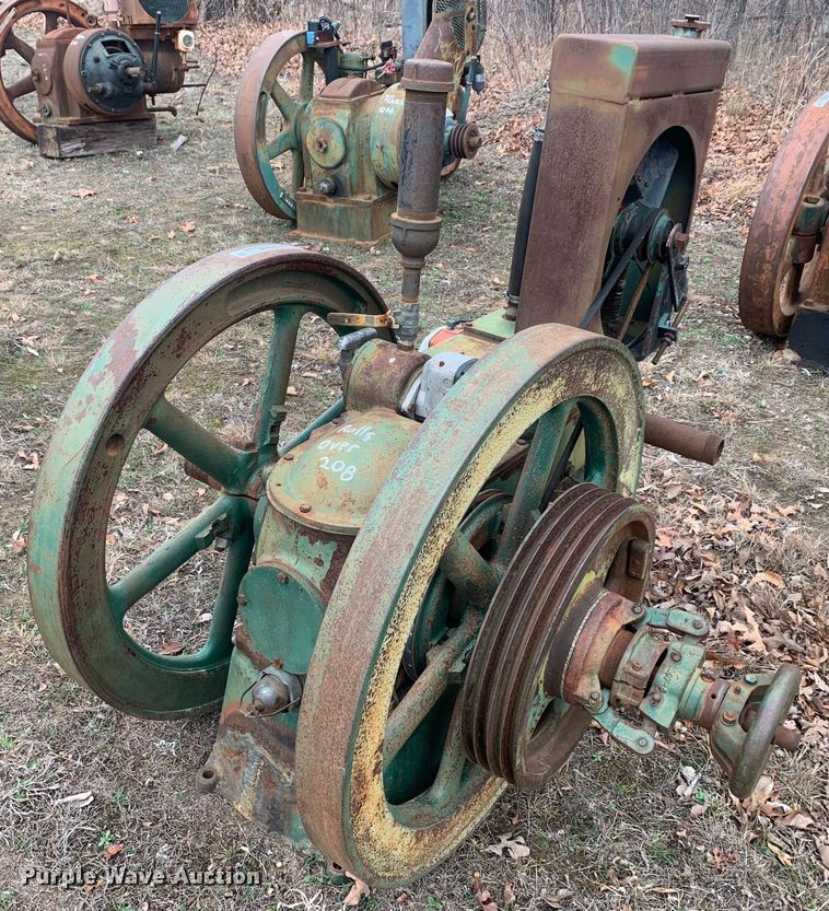 Fairbanks Morse 208 engine in Cleveland, OK | Item KV9660 sold | Purple ...