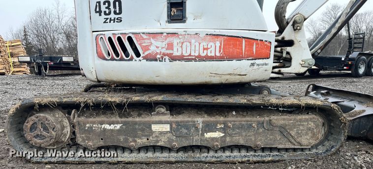 image for item LA9828 2004 Bobcat 430G ZHS  mini excavator