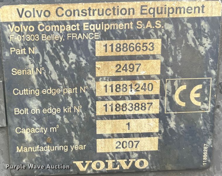 image for item LA9829 2006 Volvo BL70  backhoe