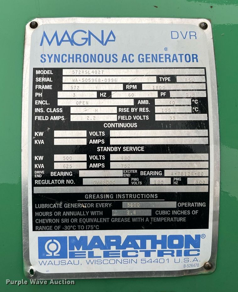 image for item LA9837 Waukesha-Pearce Industries  generator