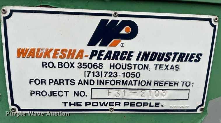image for item LA9837 Waukesha-Pearce Industries  generator