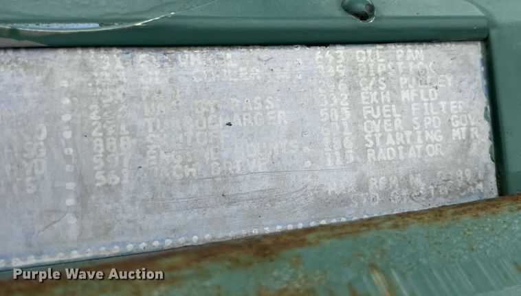 image for item LA9838 Onan  generator