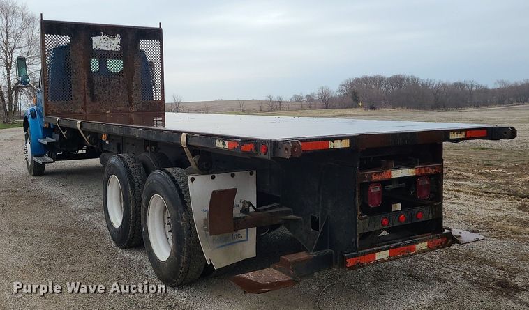 image for item LH9927 2007 Sterling Acterra  flatbed truck