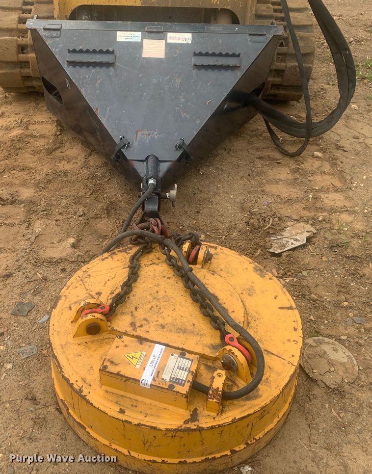 image for item LI9118 Moley Magnetics Inc. ESM 30/200017  skid steer magnet