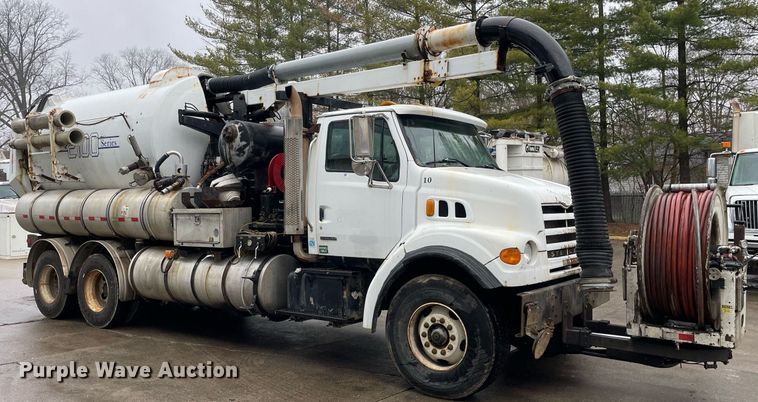 image for item LJ9559 2003 Sterling LT7500  sewer jetter truck