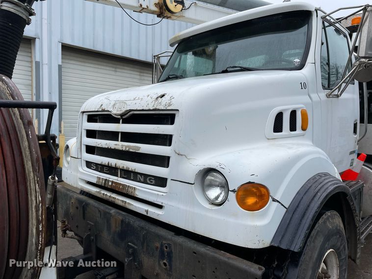image for item LJ9559 2003 Sterling LT7500  sewer jetter truck