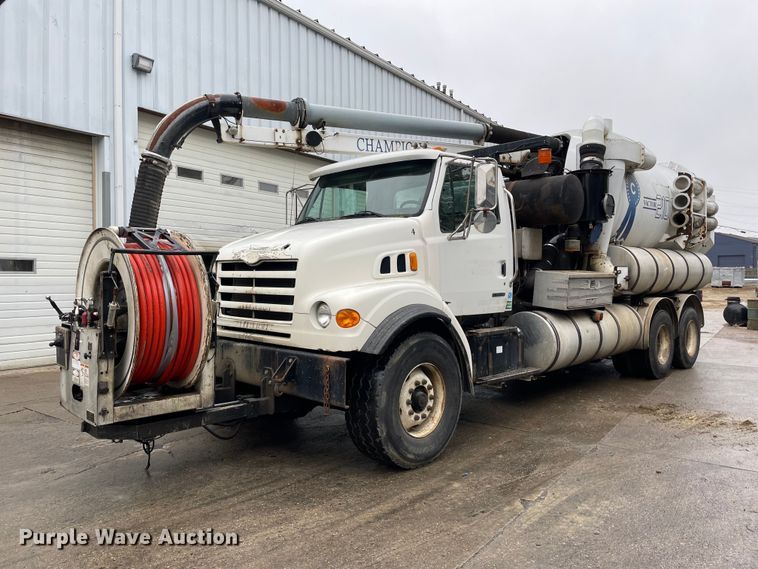 image for item LJ9561 2003 Sterling LT7500  sewer jetter truck