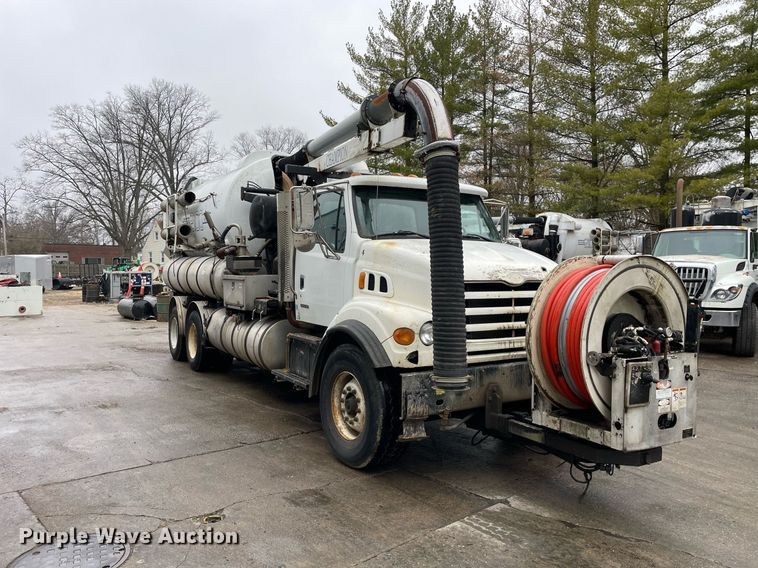 image for item LJ9561 2003 Sterling LT7500  sewer jetter truck