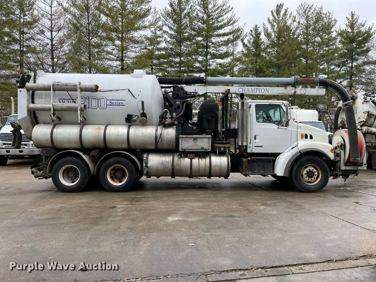 image for item LJ9561 2003 Sterling LT7500  sewer jetter truck