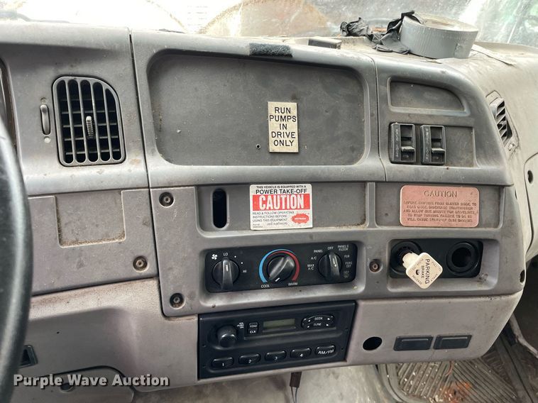 image for item LJ9562 2000 Sterling LT7500  sewer jetter truck