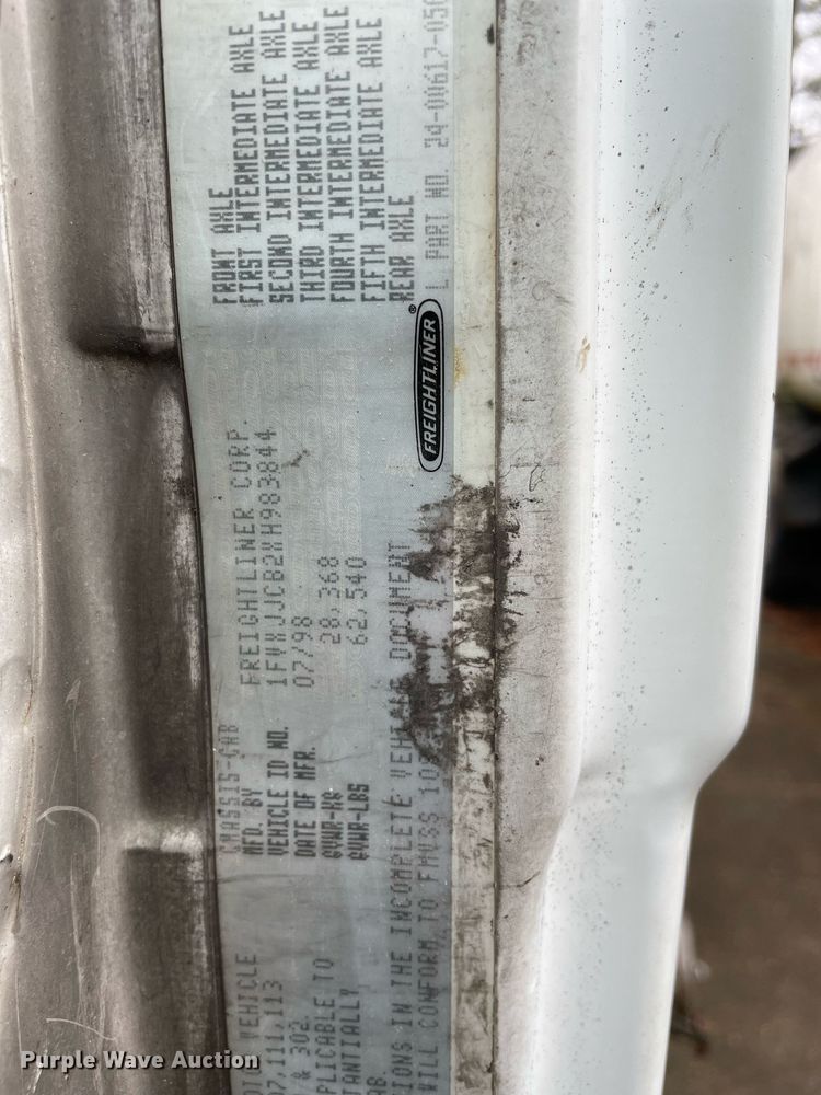 image for item LJ9563 1999 Freightliner FL80  sewer jetter truck