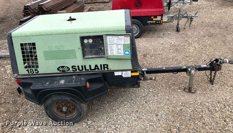 image for item LN9298 Sullair 185DPQ  air compressor