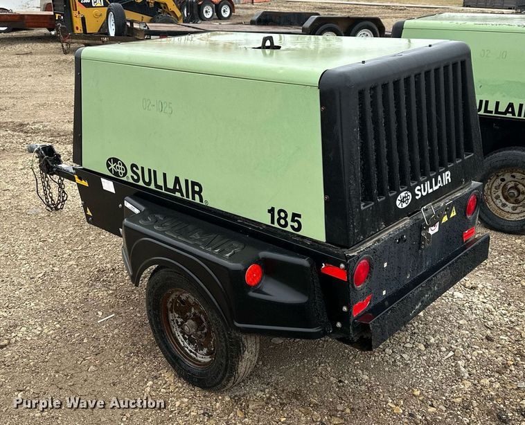 image for item LN9298 Sullair 185DPQ  air compressor