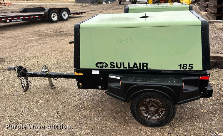 image for item LN9298 Sullair 185DPQ  air compressor