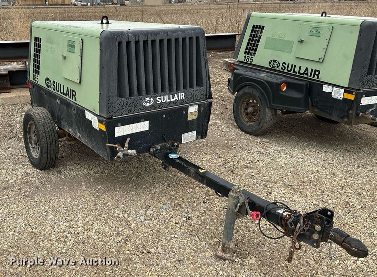 image for item LN9299 Sullair 185DPQ  air compressor