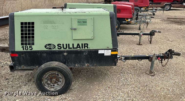 image for item LN9299 Sullair 185DPQ  air compressor