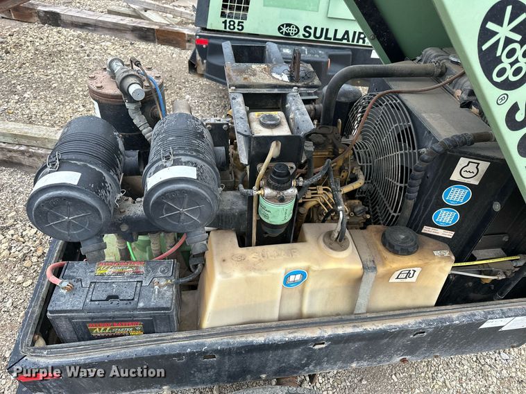image for item LN9299 Sullair 185DPQ  air compressor