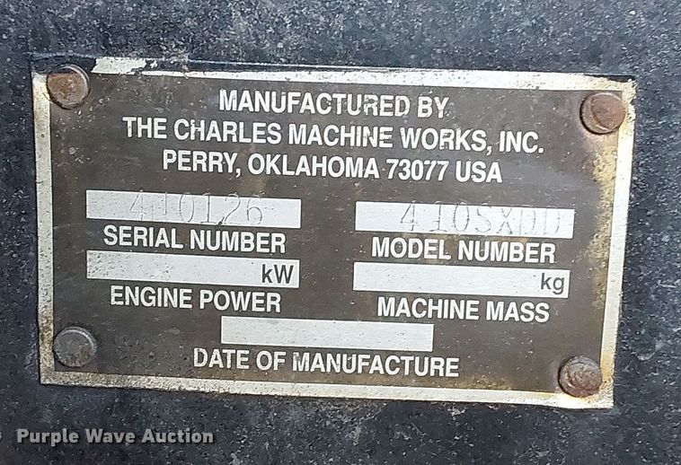 image for item LR9562 Ditch Witch 410SX  trencher