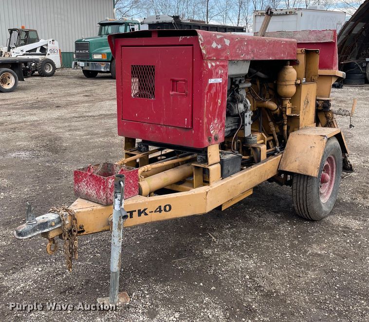 image for item MB9016 Putzmeister TTS2045  concrete pump