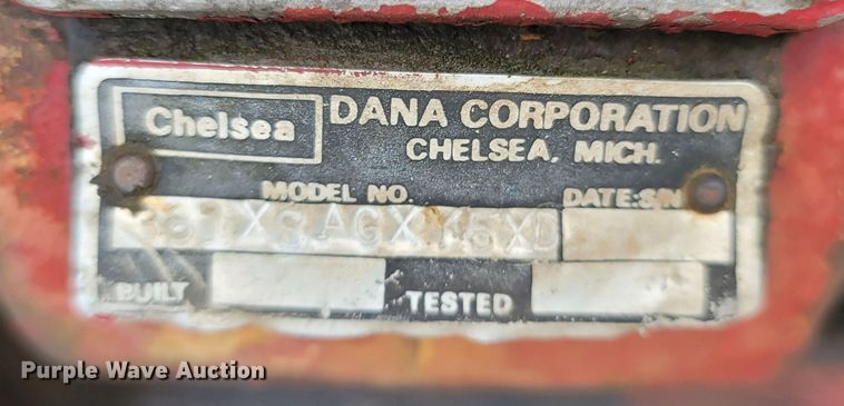 image for item MB9838 2001 International Boring Systems D9048  boring unit