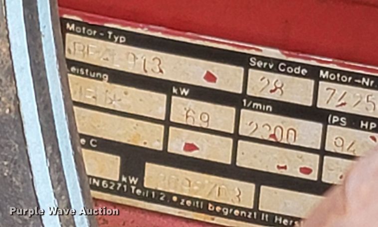 image for item MB9838 2001 International Boring Systems D9048  boring unit