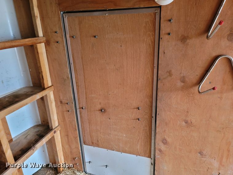 image for item MB9840 1998 Doolittle  enclosed cargo trailer