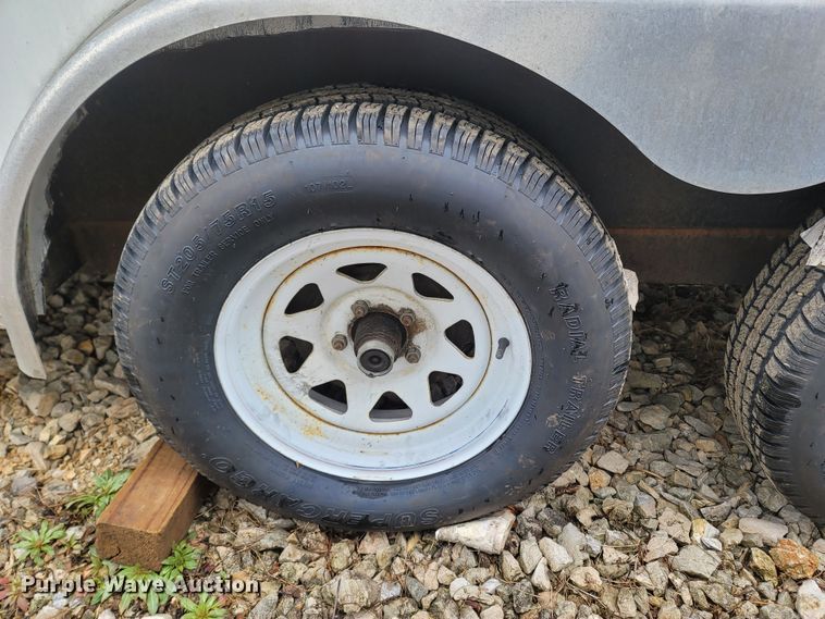 image for item MB9840 1998 Doolittle  enclosed cargo trailer