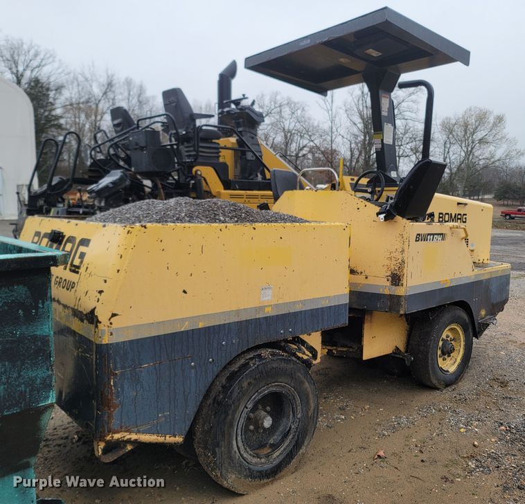 image for item MB9848 Bomag BW11RH  pneumatic roller