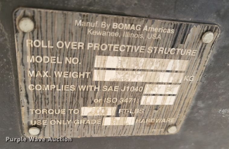 image for item MB9848 Bomag BW11RH  pneumatic roller