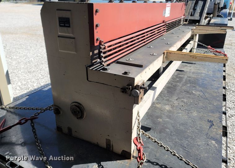 image for item MB9866 Basic Machine Tools 129X8PS  metal shear