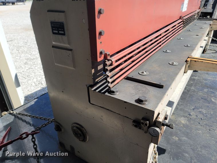 image for item MB9866 Basic Machine Tools 129X8PS  metal shear