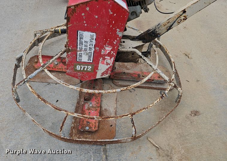 image for item MC9667 Edco T364B-5.5H  power trowel