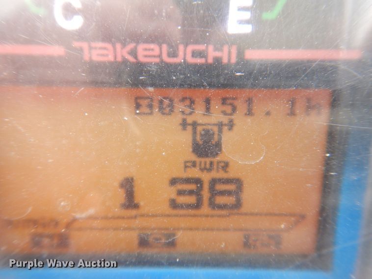 image for item MC9845 2016 Takeuchi TB230  mini excavator