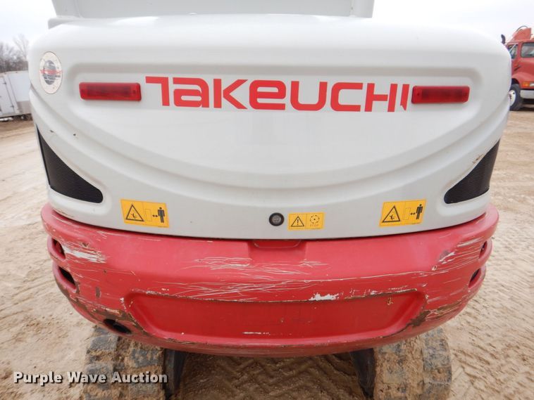 image for item MC9845 2016 Takeuchi TB230  mini excavator
