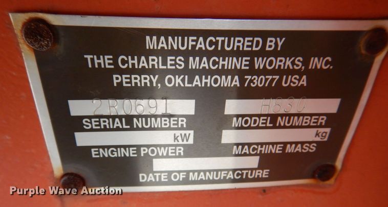 image for item MC9847 Ditch Witch 7020  vibratory cable plow