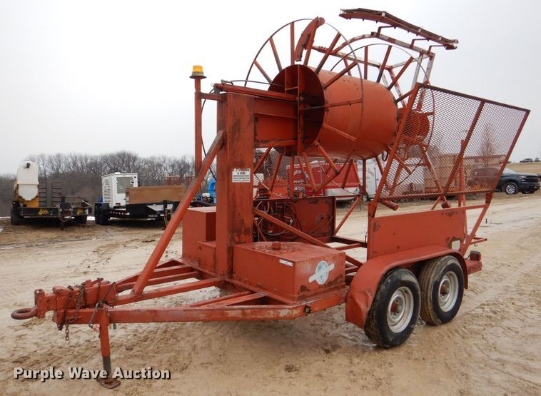 image for item MC9848 Stewart Stevenson CE93  reel trailer