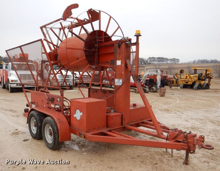 image for item MC9848 Stewart Stevenson CE93  reel trailer