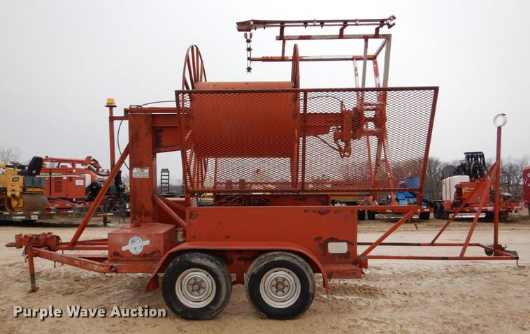 image for item MC9848 Stewart Stevenson CE93  reel trailer