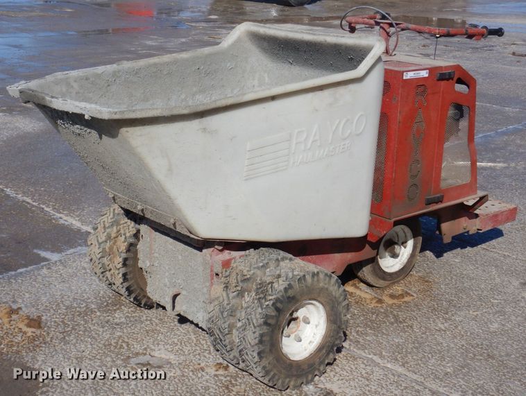 image for item MC9852 Rayco Haulmaster  concrete buggy
