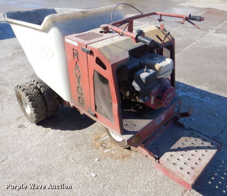 image for item MC9852 Rayco Haulmaster  concrete buggy