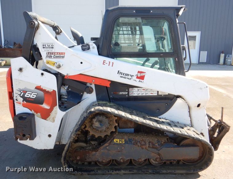 image for item MC9855 2021 Bobcat T66  tracked skid steer loader