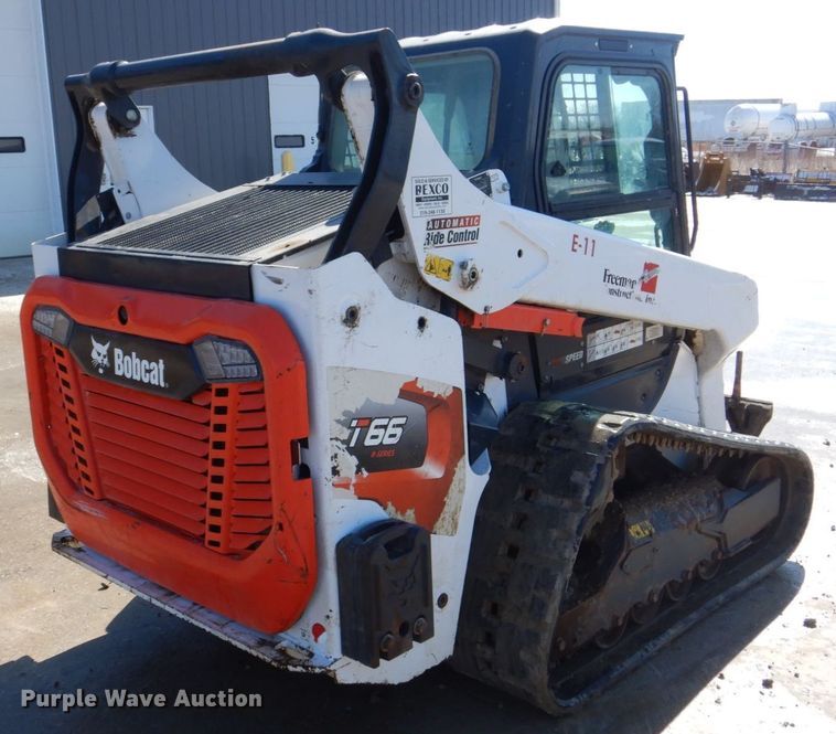 image for item MC9855 2021 Bobcat T66  tracked skid steer loader