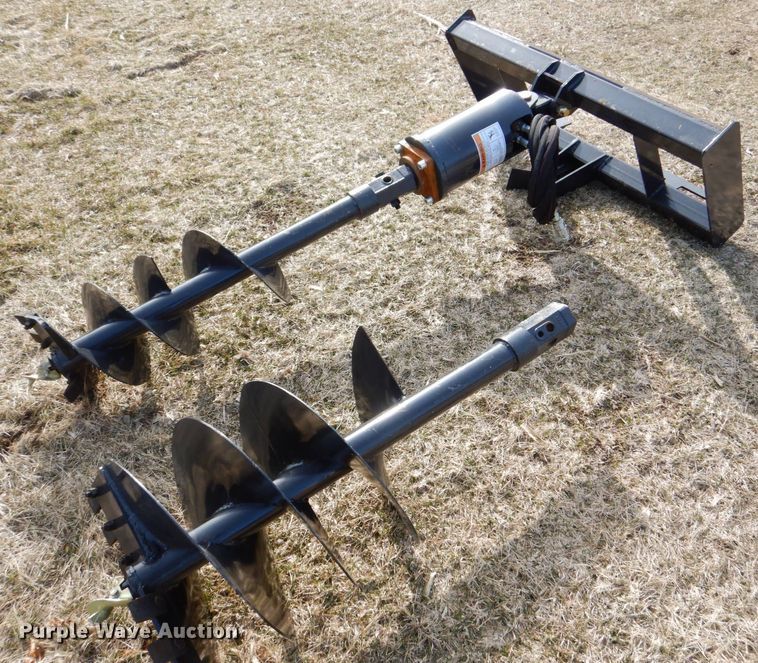 Wolverine skid steer auger in Monticello, IA Item MC9861 sold
