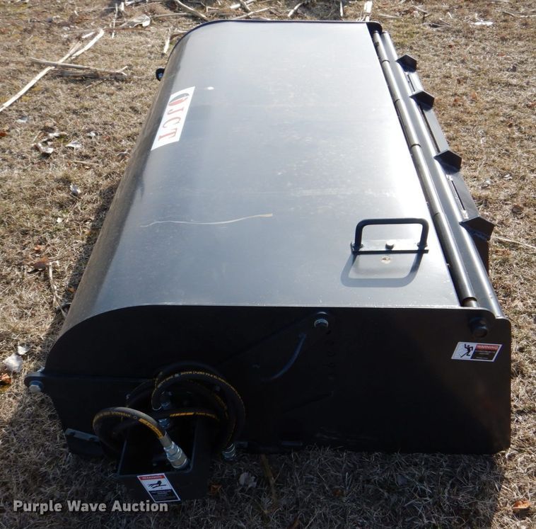 image for item MC9865 JCT  skid steer sweeper