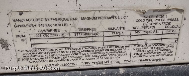 image for item MD9415 2011 Magnum MLT3060M  light plant