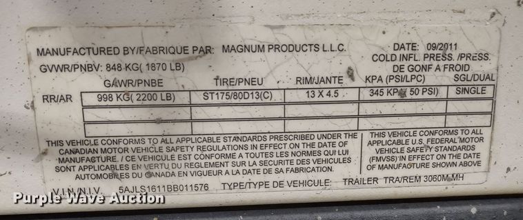 image for item MD9420 2011 Magnum MLT3060M  light plant