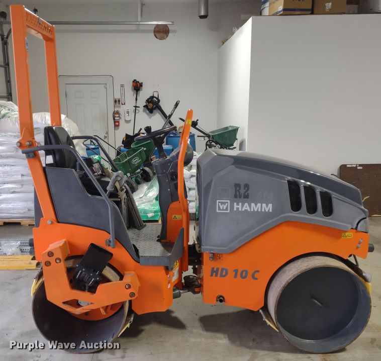 image for item MD9469 2016 Hamm HD10C  double drum roller