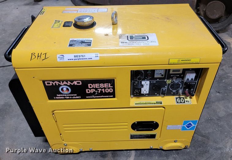 image for item ME9761 Dynamo DP-7100  generator