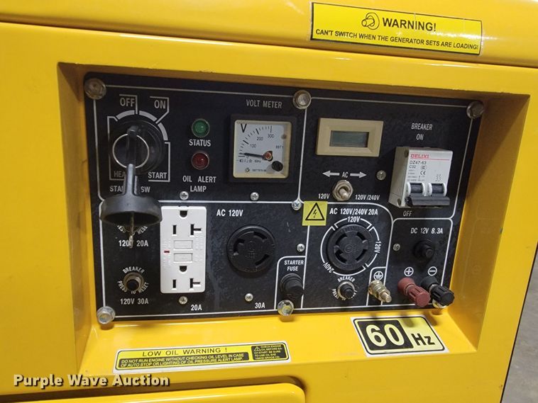 image for item ME9761 Dynamo DP-7100  generator