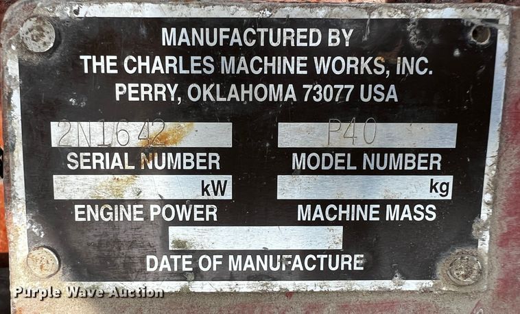 image for item MF9826 Ditch Witch P40  rod pusher